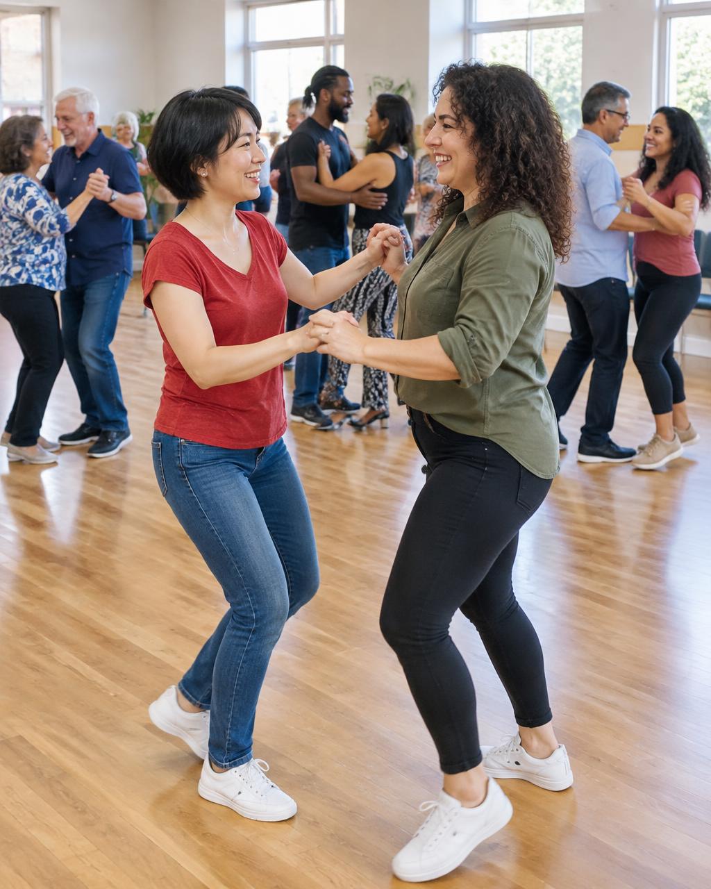 Room for everyone on the dance floor.